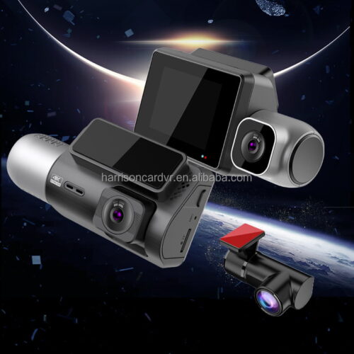 16684216001113-2.jpg front 4K+2K Dual lens/ 3 channels camera 4k+1080P+2K 2022 camera GPS WIFI car recorder car black box 4K dash cam