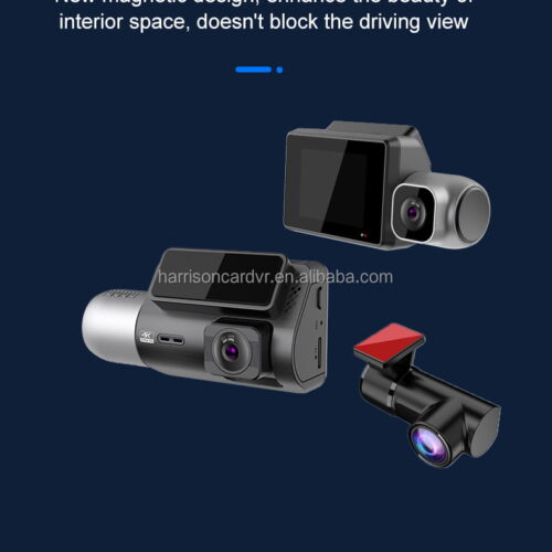 16684216006144-2.jpg front 4K+2K Dual lens/ 3 channels camera 4k+1080P+2K 2022 camera GPS WIFI car recorder car black box 4K dash cam