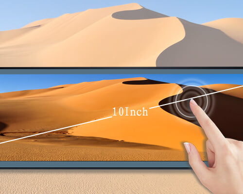 10 inch Touch Screen Stream Media Car DVR Dash Cam Dual Lens Rear View Mirror Auto Dashcam Video Recorder Car HD Dash Camera