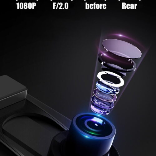 10 inch Touch Screen Stream Media Car DVR Dash Cam Dual Lens Rear View Mirror Auto Dashcam Video Recorder Car HD Dash Camera