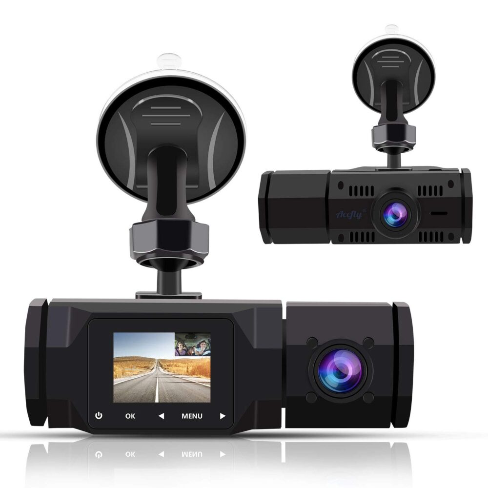 16684218221571-4.jpg 1080P Front 1080P Inside Cabin Car Dash Camera 1.5' LCD Dashboard Cam  4 IR LEDs Motion Detection driving recorder for Uber Taxi