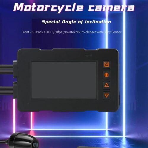 Dashcam WiFi 2023 New 4K  2K Motorcycle Camera  Waterproof WiFi GPS 2160P motorcycle recorder dvr dual lens