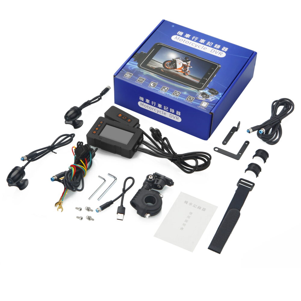 16857731889182.jpg motorcycle dash cam 4K 2K motorcycle camera waterproof  wifi GPS Front 2K reverse 1080P