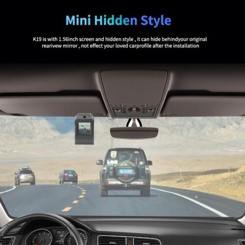 Dash Car Dvrs Mini Hidden 4G Dash Camera With WIFI Hotspot GPS Tracking Phone Live Video Check Dual Cams HD1080P