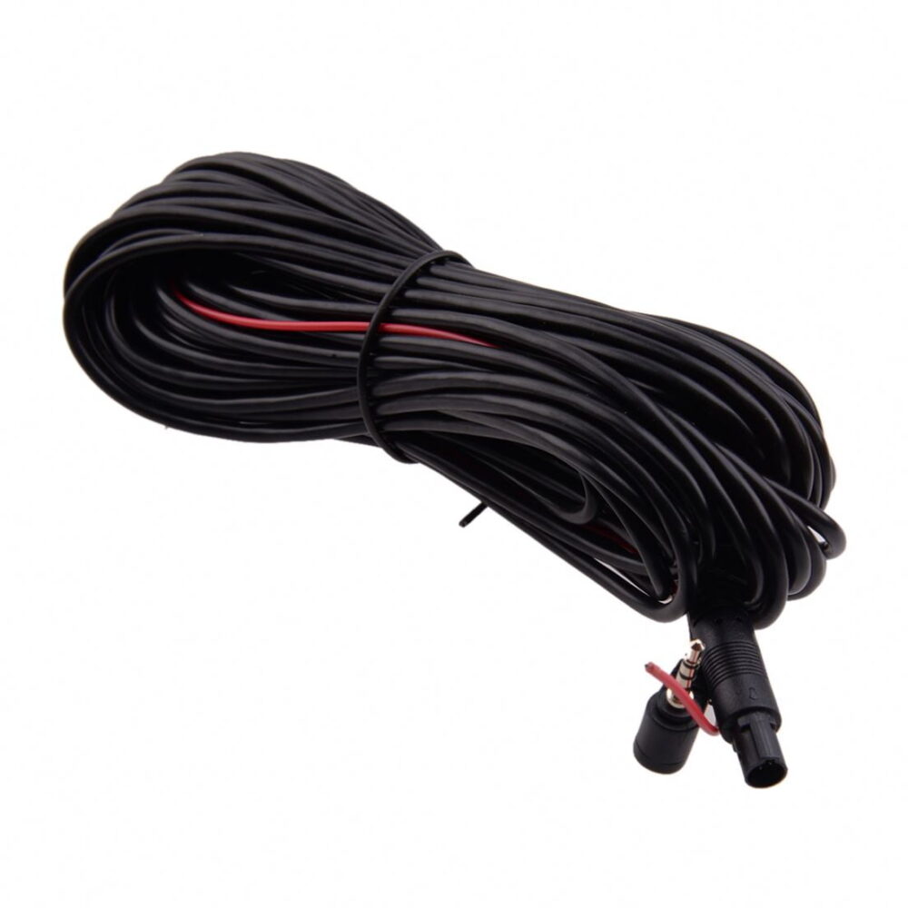 16886282122714.jpg 5 Pin 4pin 10m 15m back camera longer line 33ft Dash Cam Rear View Backup Camera Reverse Car Recorder Cable Extension