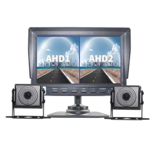 AHD 2CH  4CH Truck Monitor BSD Recording DVR system 1080P 720P  Rear View Camera Vehicle IPS Screen Support Blind Spot Detection