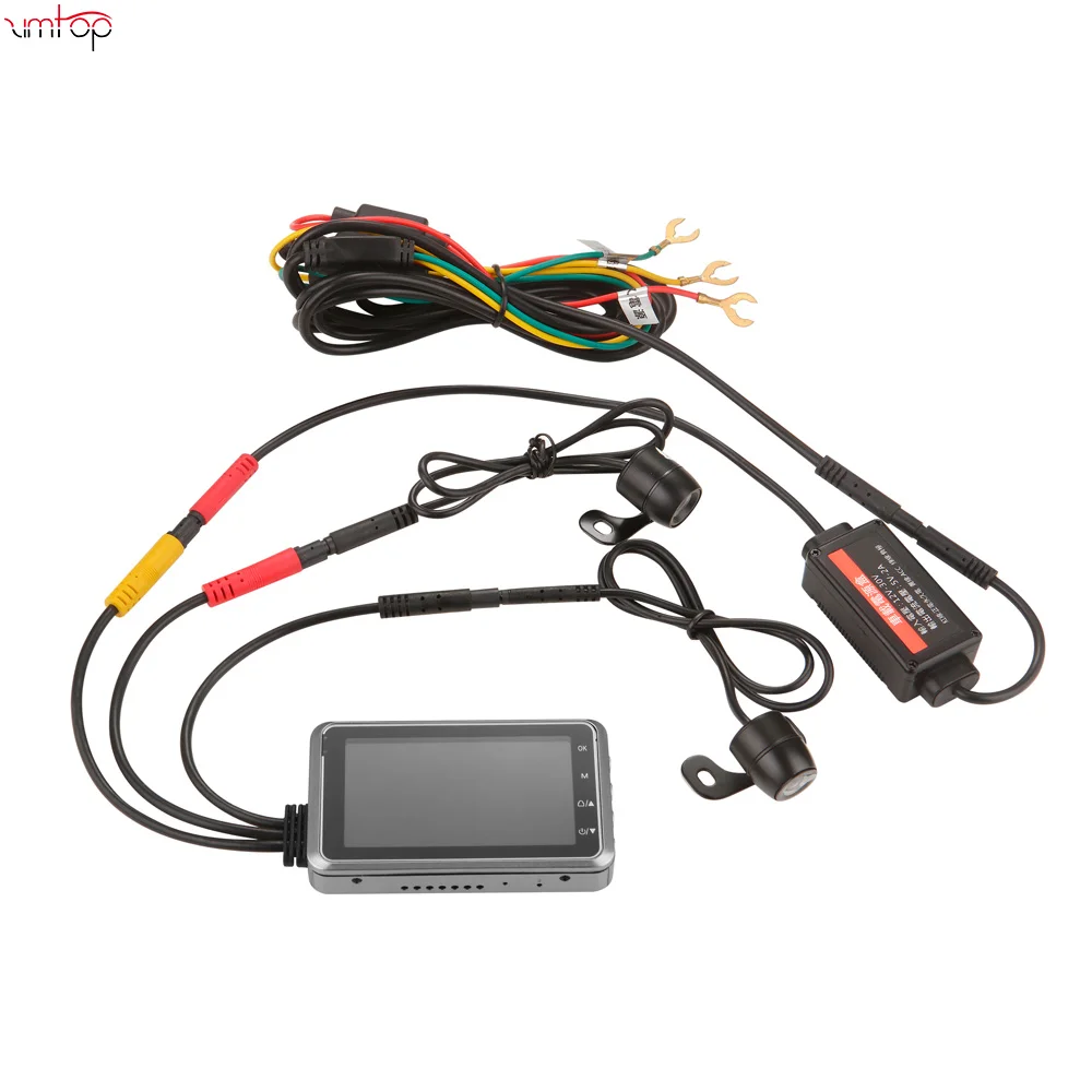 3" 1080P 720P cheap motorbike camera  loop records video camera for motorcycles bus motorcycle dvrs factory oem service
