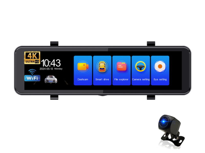 17240373098001.jpg 2024 11" Car Rearview Mirror  IPS 4K ADAS DVR Camera LCA Full HD 2162P  Dash Cam Video Recorder Support BSD Cameras