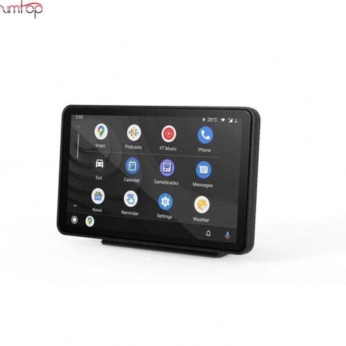H51ae7db9336f44d09c51a355b5a28757V Wireless 7 inch Carplay Portable Carplay Tablet Android Auto Car Stereo Radio Player Video Touch Screen Carplay