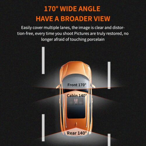 2024 10" 3 cam WiFi app control Car Rearview Mirror IPS DVR Camera Full HD car Dash Cam Video Recorder Cameras