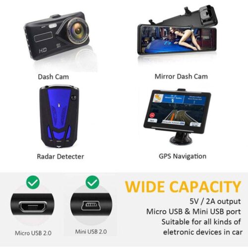 Dash Cam Kabelvogn Kamera Hardwire Kit Buck Line Overvågning Ladekabel Oplader Til DashCam Dash Camera DVR Dash Cam Dash Cam Cable Car Camera Hardwire Kit Buck Line 24 Hour Parking Monitoring Charging Cable Charger For DashCam Dash Camera DVR Dash Cam