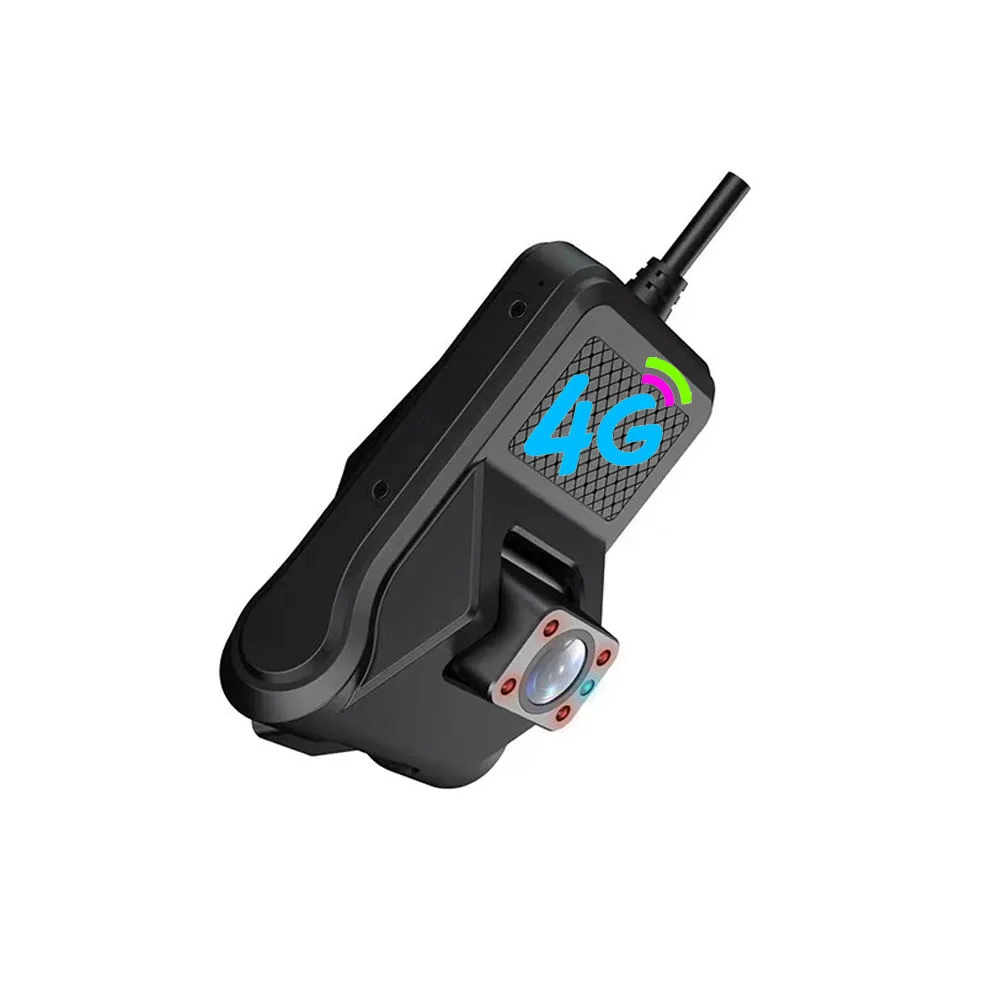 Dashcam New 4G Car DVR Camera 1080P Live Streaming Dashcam GPS Tracker With DMS Driver Behaviour Monitoring Via Web Platform and APP Dashcam