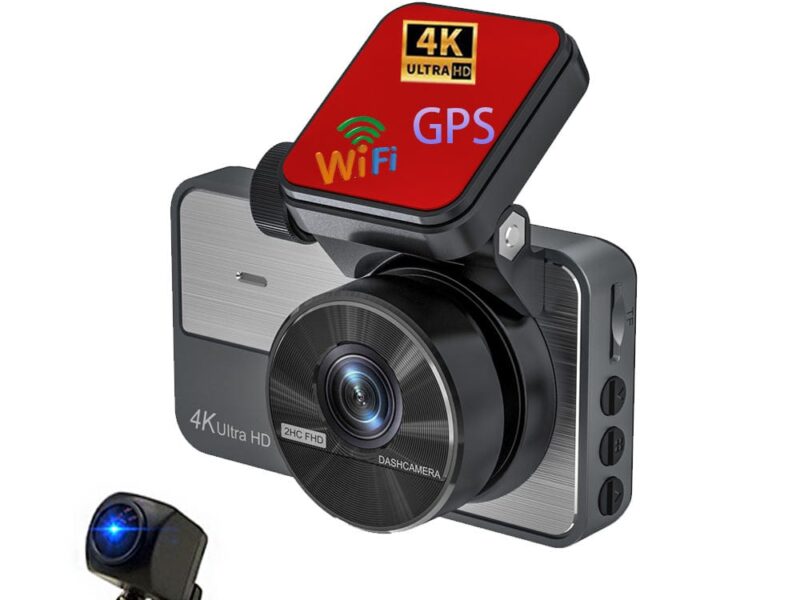 H248a3e66481e47e3af75e8be1ce5ec82g Zimtop OEM Wholesale Price 4K Car Dashboard Cameras Video Recorder Dual Lens Full HD DVR for with 3.0" GPS Wifi  Dash Cam