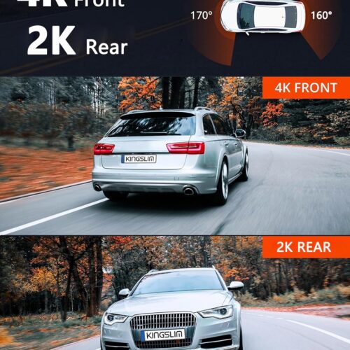 Heiße 4K -Dashjpgamera vorne und hinteniFi Dash Kamera für Autos mit App 2160p Nachtsicht 170 ° Weitwinkel 24h Parkplatz Hot 4k Dash Cam Front and Rear 3.2 IPS Screen WiFi Dash Camera for Cars with App 2160P Night Vision 170° Wide Angle 24H Parking