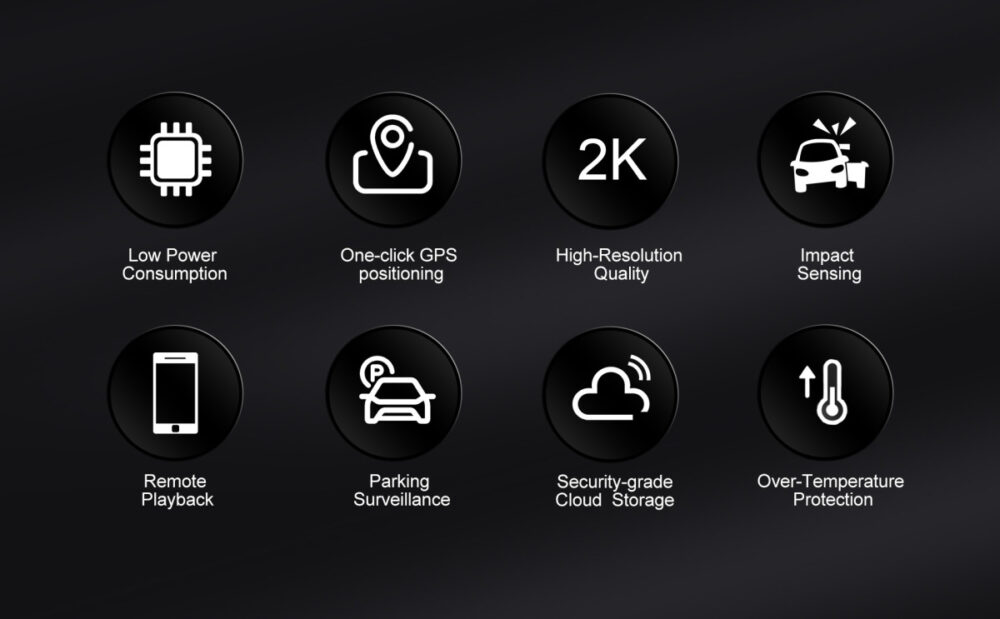 17530883497733.jpg New 4G Dashcam Dual Lens 2K +1080P Night Vison Loop Records AOV Time Lapse Video GPS Remote Control Cloud Security Storage