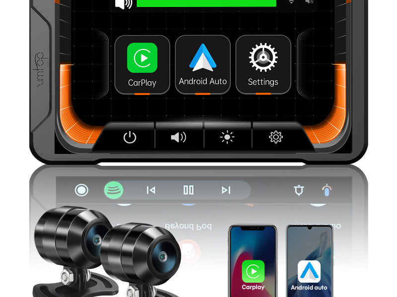 17530883563731.jpg 5 Inch Waterproof IPX7 GPS Navigation Dashcam for Cars Wireless Apple Carplay Android Motorcycle Auto Dash Camera IPS Touch