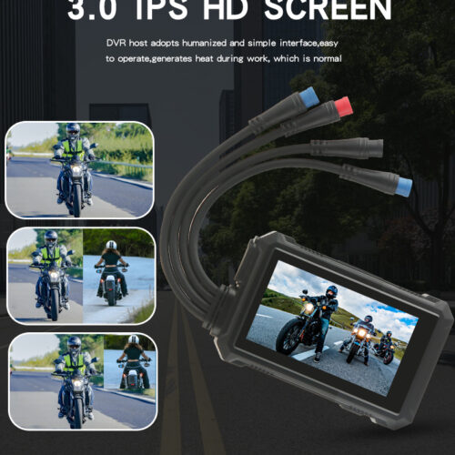 17530Waterproofjpgal AHD1080P WiFi GPS Motor Dash Cam Rekor Night Vision Car Box Hitam 2025 Waterproof Dual AHD1080P WiFi GPS Motorcycle Dash Cam Loop Record Night Vision Car Black Box