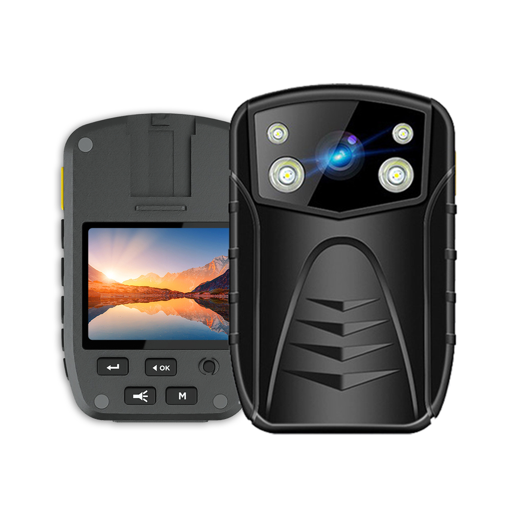 Full HD 1080P Body Cam Live Streaming Recorder Night Vision External Storage Body Worn Camera