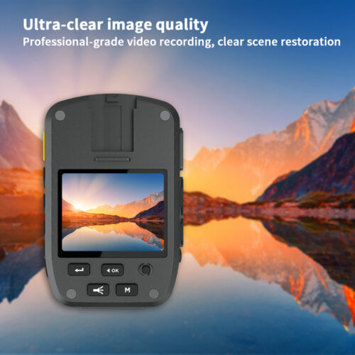 Full HD 1080P Body Cam Live Streaming Recorder Night Vision External Storage Body Worn Camera