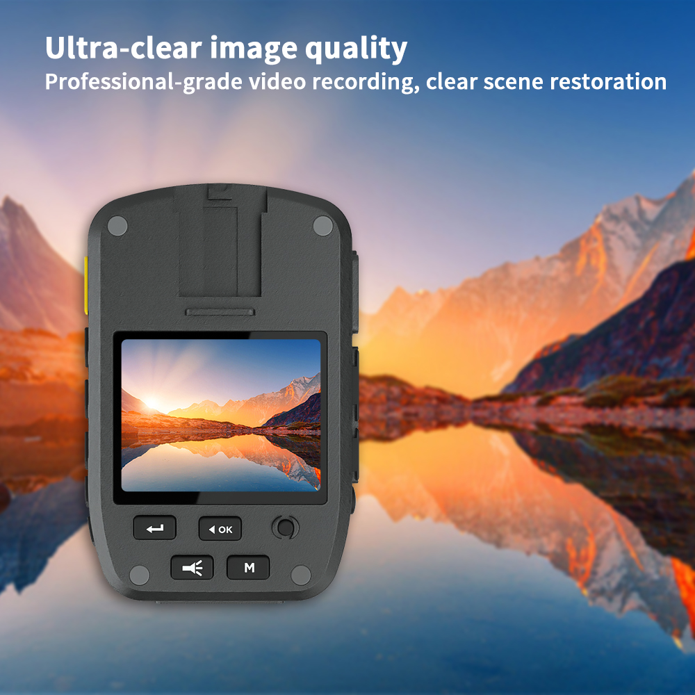 Full HD 1080P Body Cam Live Streaming Recorder Night Vision External Storage Body Worn Camera