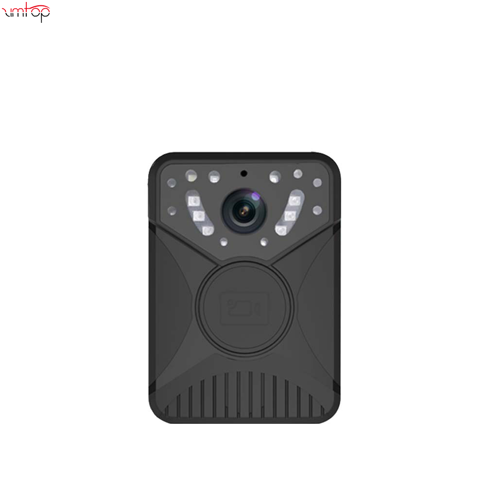 Zimtop Full HD 1080P Body Cam Live Streaming Recorder Night Vision External Storage Body Worn Camera
