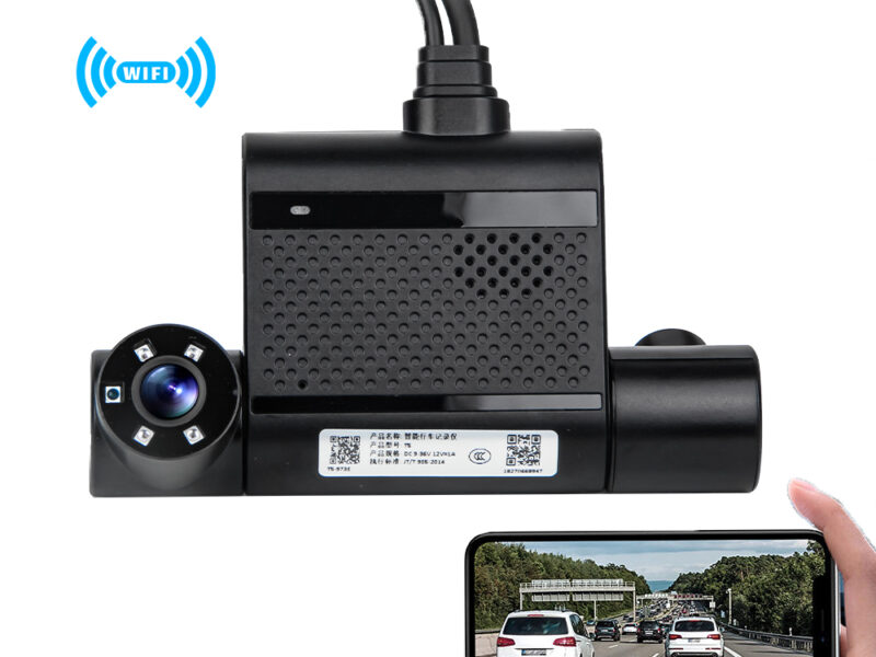 2025 New 1080P 3 Channel ADAS DSM 4G WIFI GPS AI Video Recorder Car Black Box Dash Cam Dashcam for Truck Taxi Van