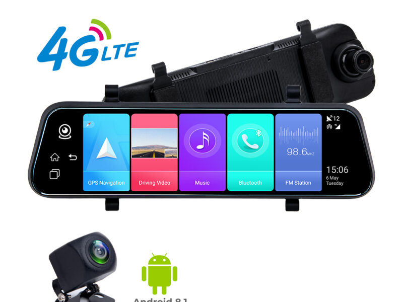 175339.66inch Djpg Lens HD1080P 4G Android Baru GPS Tracking Remote Monitor di Telepon Kamera mobil 4G 2025 New 9.66inch Dual Lens HD1080P 4g Android 8.1 Mirror Car Dvr with WIFI GPS Tracking Remote Monitor on Phone 4g Car Camera