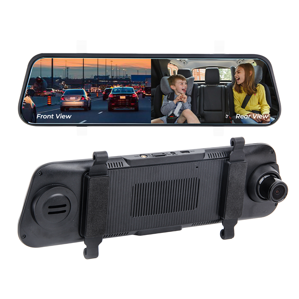 17533475779875.jpg 2025 New 9.66inch Dual Lens HD1080P 4g Android 8.1 Mirror Car Dvr with WIFI GPS Tracking Remote Monitor on Phone 4g Car Camera