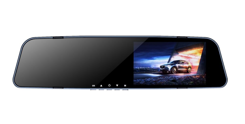 微信图片_20250725093125 Hot 4.5-inch Night Vision Dual Lens Car Dvr Driving Recorder with Rearview Mirror 1080P High-definition Car Dash Cam