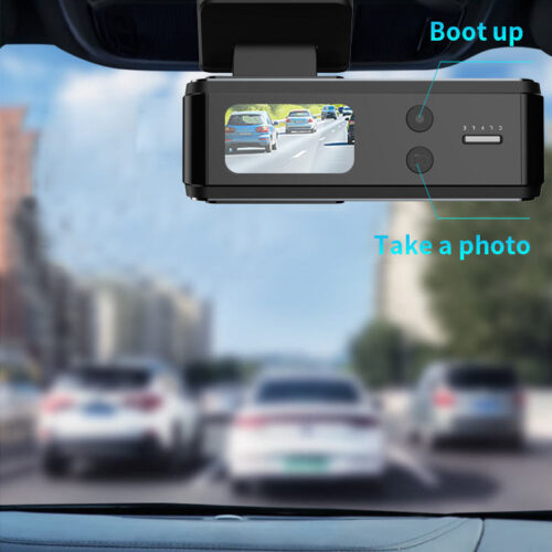 主图_004 Hot 4k Car Black Box Mini Car Dvr 4K Dash Camera Wifi Dual Lens Front and Rear Car Camera Night Vision APP Cpntrol G-sensor