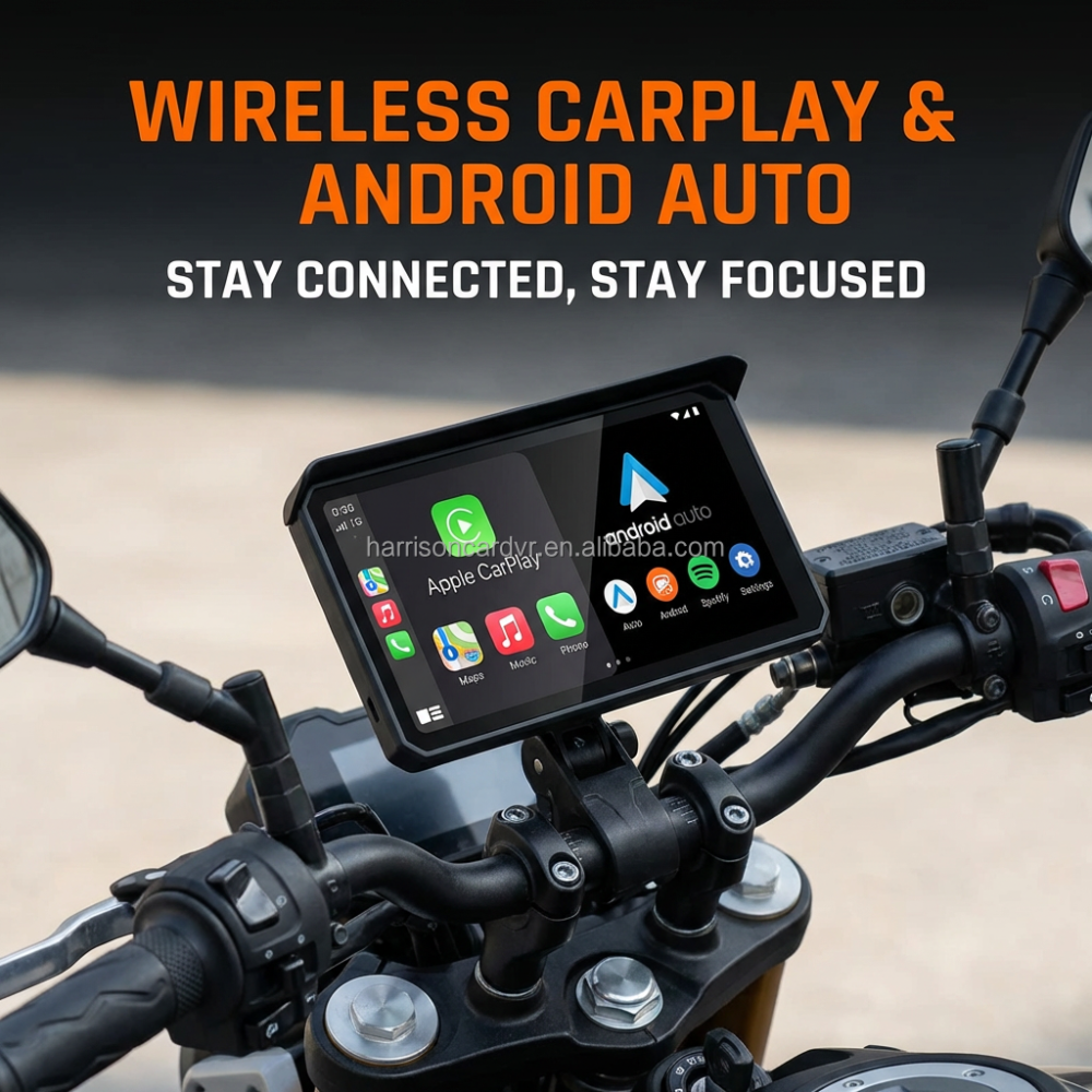 Professional Motorcycle Dash Cam M15 Dual 1080P Full HD 4G LTE Remote Monitoring GPS Fleet Management System 9-36V Wide Voltage