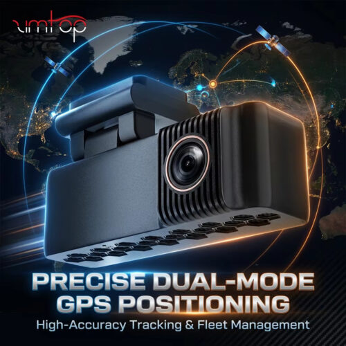 4G 2K Dual-Lens Dash Cam with 1080P Reverse Camera Wireless HOTKam App Control European Asia Version Remote Monitoring